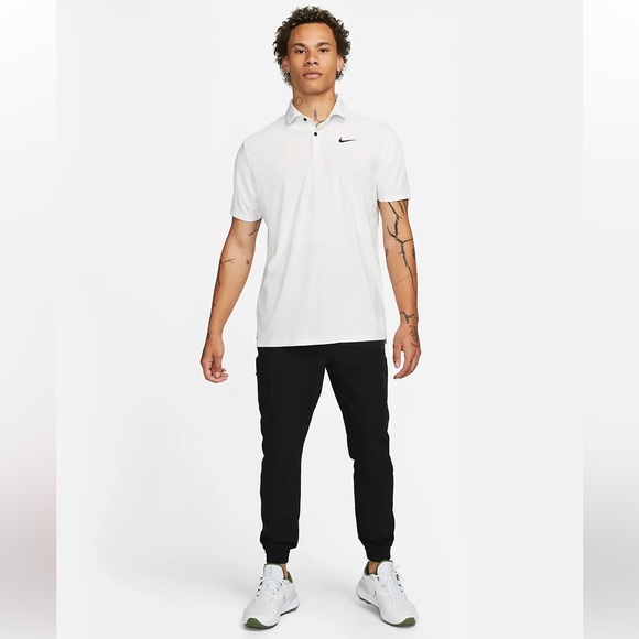 Nike Dri-fit White Golf Polo - Picture 4 of 5